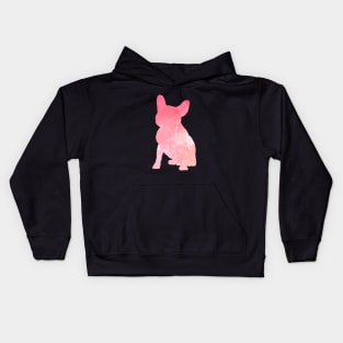 Pink Frenchie - French Bulldog Kids Hoodie